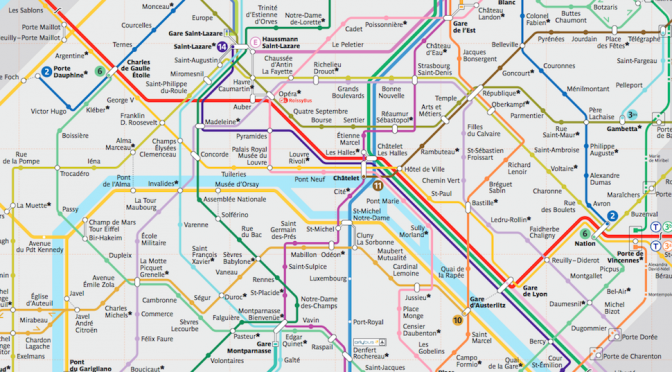 RATP map